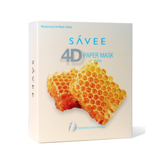 SAVEE 4D PAPER MASK HONEY 360G (10PCS PACK)
