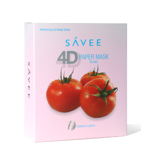 SAVEE 4D PAPER MASK TOMATO 360G (10PCS PACK)