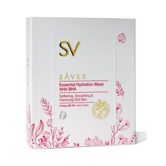 SAVEE ESSENTIAL HYDRATION MASK AHA BHA 250G (5PCS PACK)