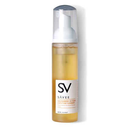 SAVEE NIACINAMIDE + VC FOAM EVEN TONE CLEANSER 80G