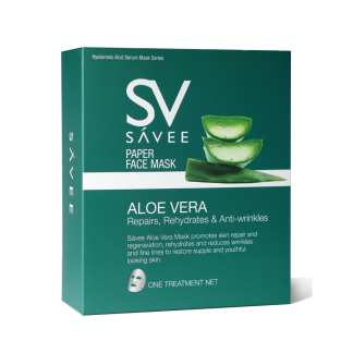 SAVEE PAPER FACE MASK ALOE VERA 360G (10PCS PACK)