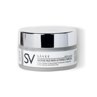 SAVEE SUCROSE MUD MASK ACTIVATED CHARCOAL 30G